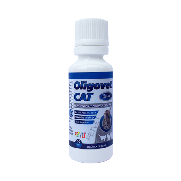 Liquid supplement for cats - Oligovet Cat