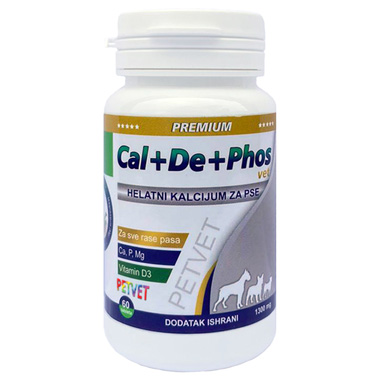 Calcium for dogs - Cal+De+Phos vet PETVET