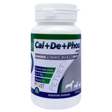 Calcium for dogs - Cal+De+Phos Vet PETVET