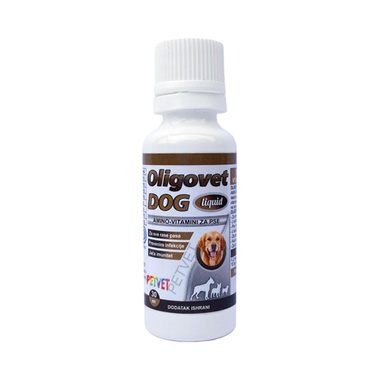 Vitamin supplement for dogs - Oligovet Dog 30 ml