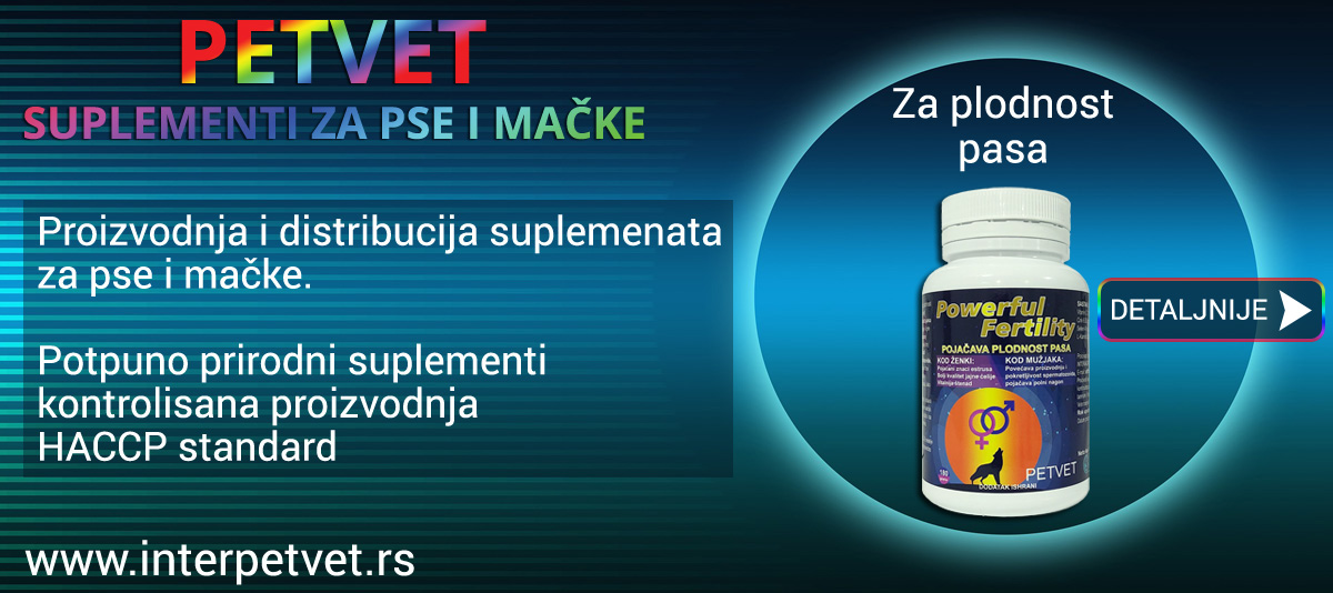 Suplement za plodnost pasa - Interpet Vet Powerful Fertility