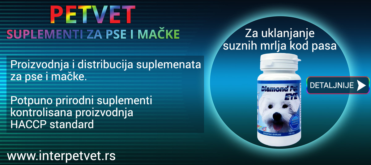 Uklanja suzne mrlje kod pasa - Interpet Vet Diamond Pet Eye